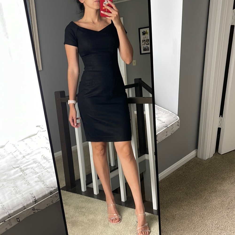 In new condition black dress by Zara